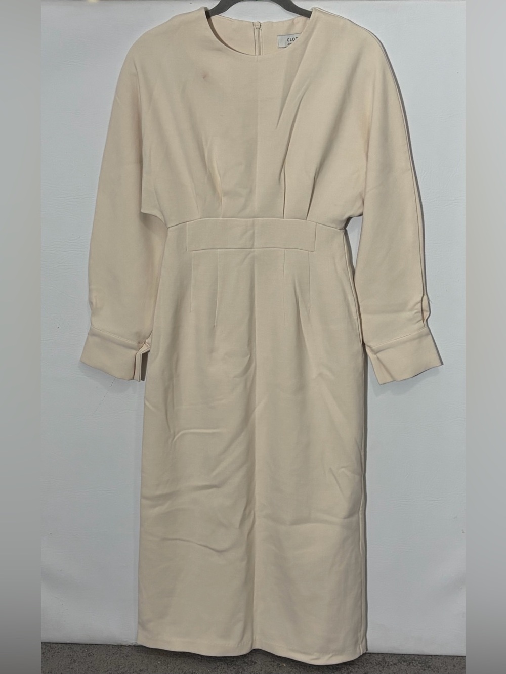 CLOTH made in Korea Cream Sweater Dress